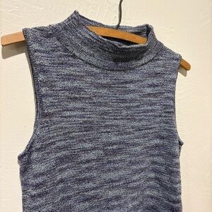Dia Wool Blend Mock Neck Tank